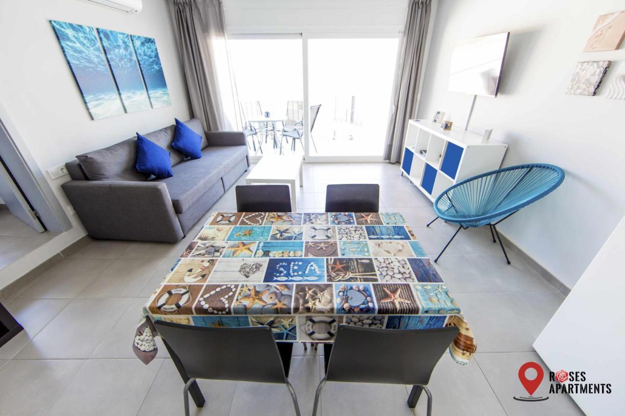 Ocean 2 Vista Mar Lateral Appartement Roses
